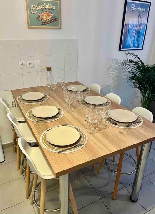 Appart Cosy 6 Personnes Floirac  Exteriör bild